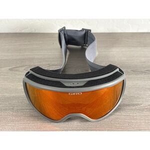 Giro Cruz Snow Goggles Grey Frame Orange Red Mirrored Lens Ski Snowboard EXV